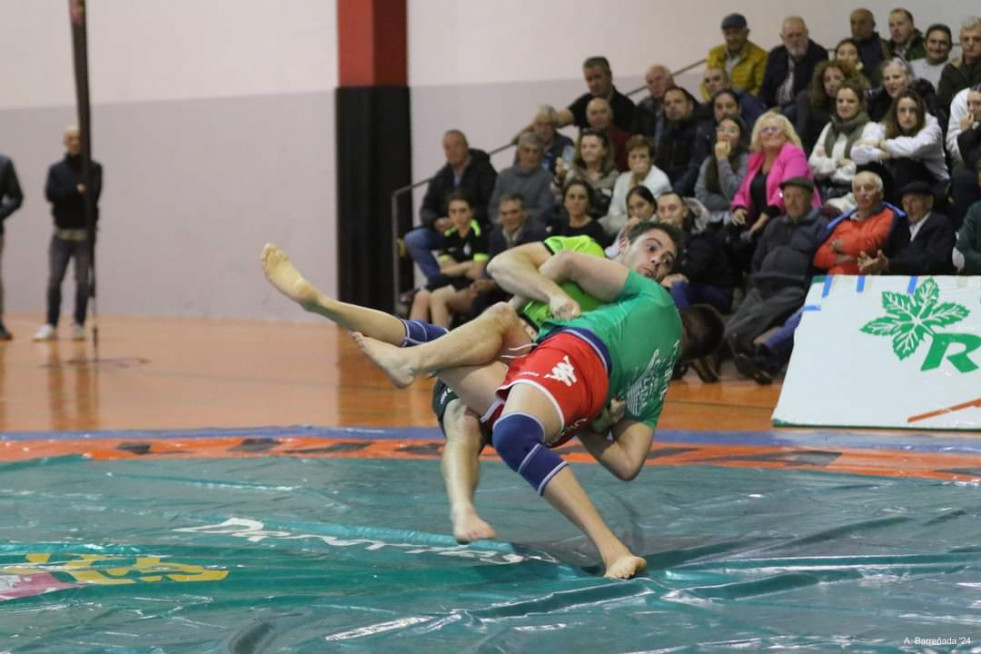 Liga de verano 2024 lucha leonesa boñar Antonio Barreñada (6)