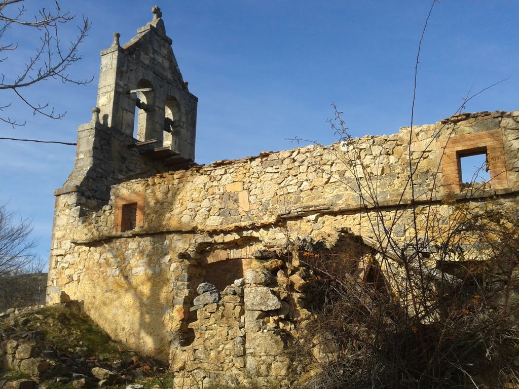 Iglesia de Santa Eugenia Quintana de la Peu00f1a hispania nostra