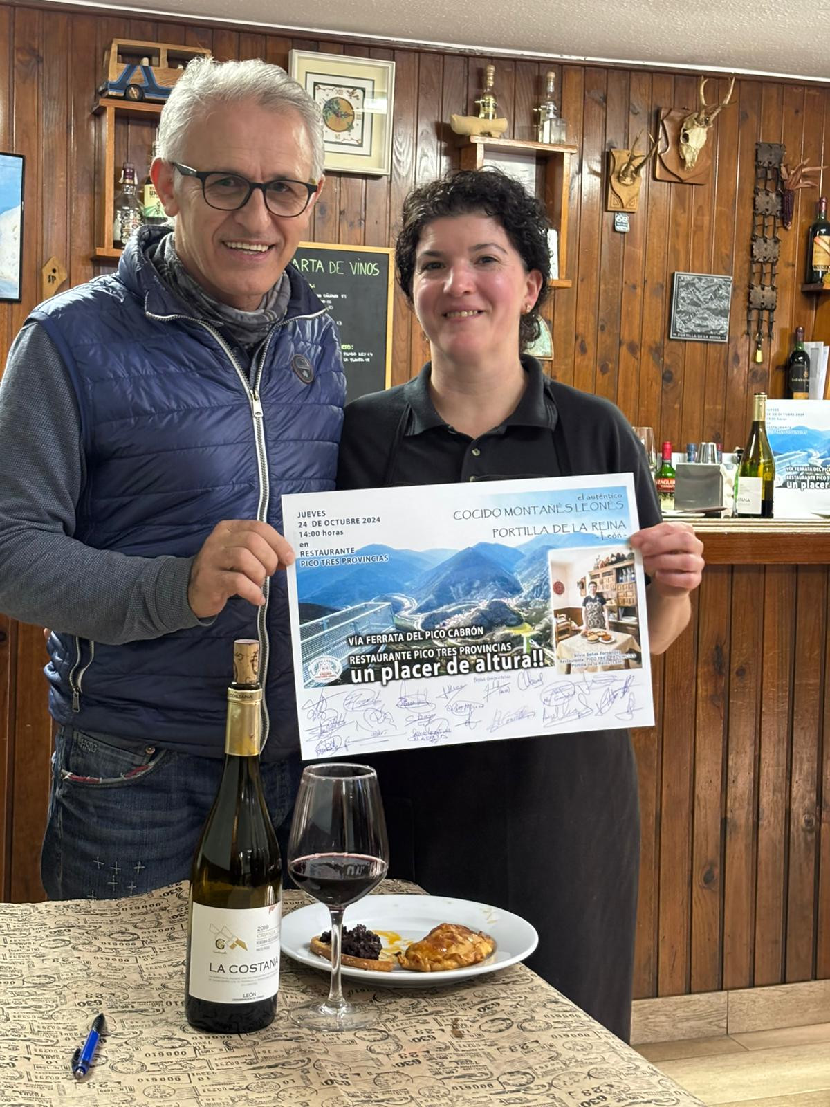 Recuerdo restaurante pico tres provincias