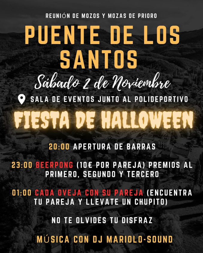 Fiesta de halloween 2024 prioro