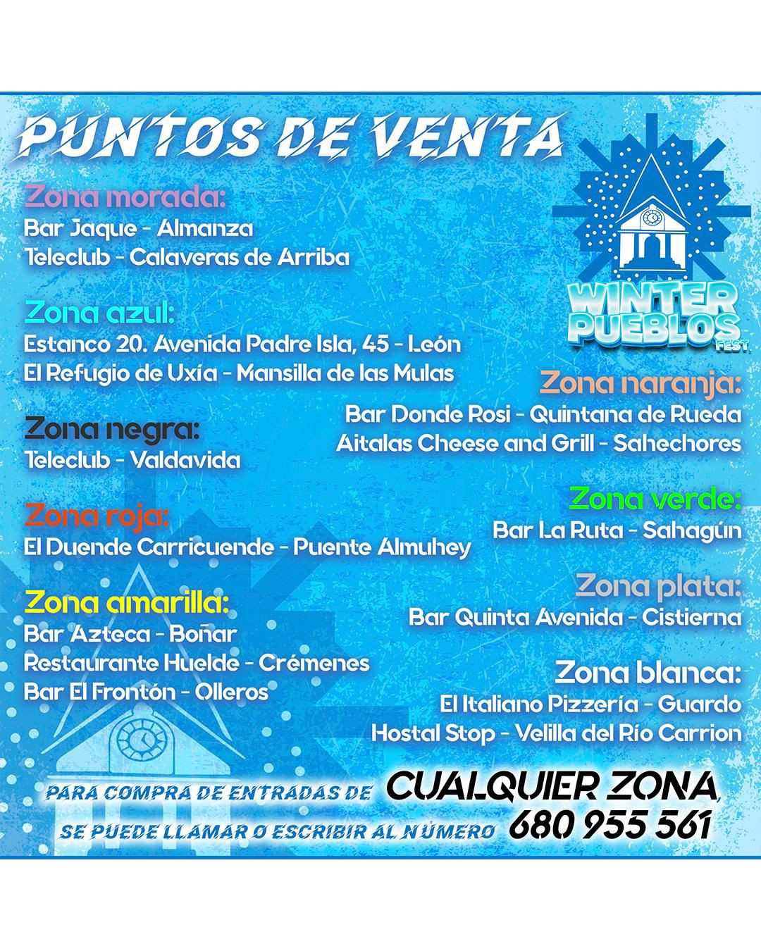 Puntos de venta winterpueblos
