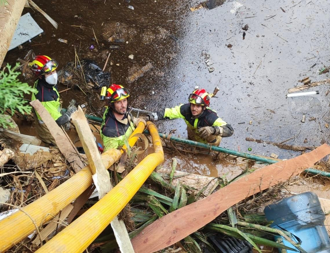 Bomberos SEPEIS 1 DANA Valencia