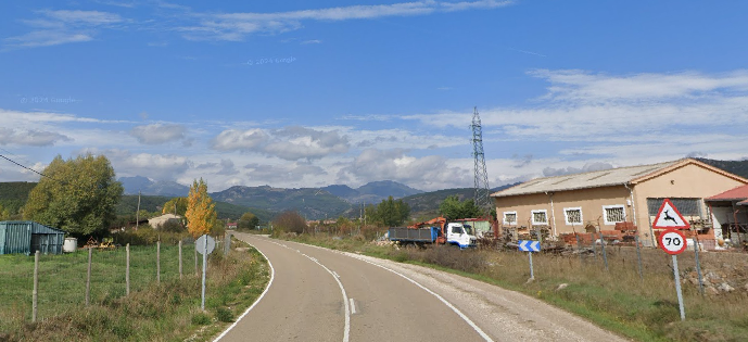Carretera PP 2107 carril bici cervera arbejal
