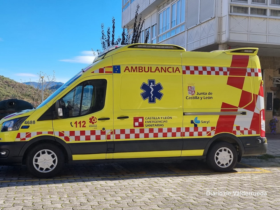 Ambulancia riaño 112 DDV