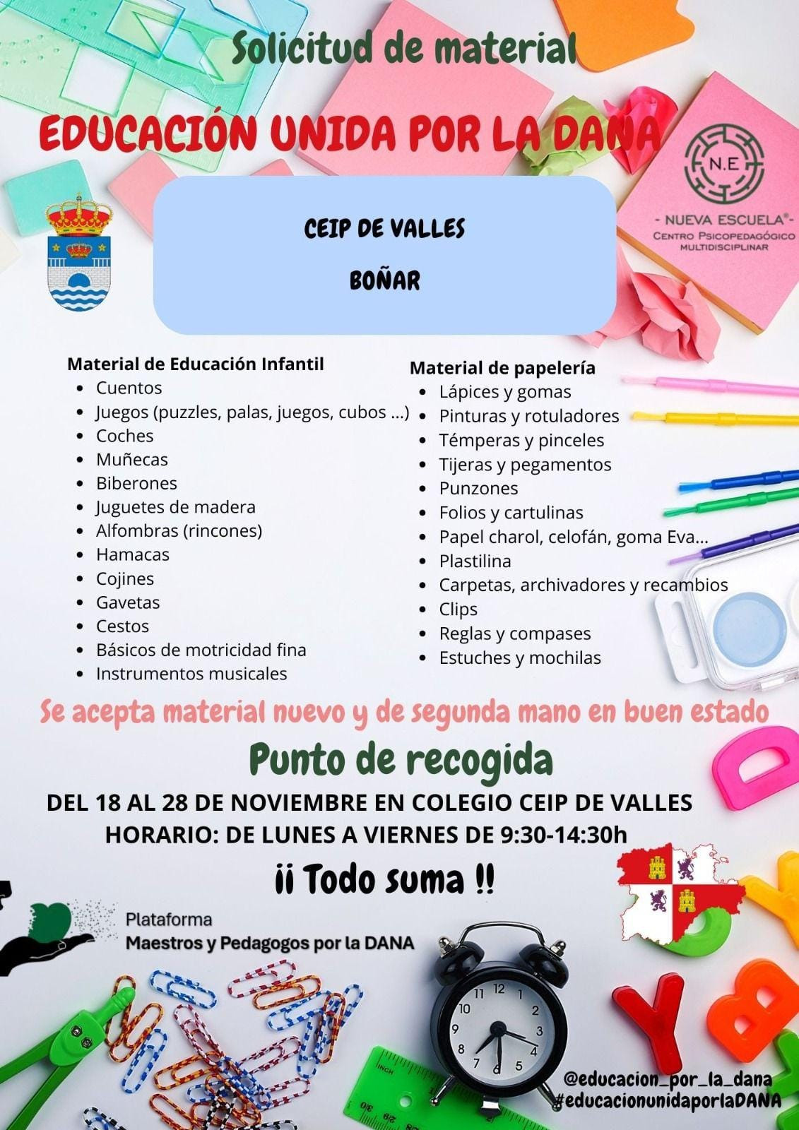 Ayuda DANA ceip de valles