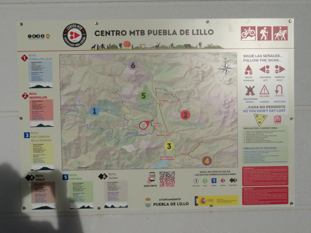 Centro MTB Puebla de Lillo ciclismo de montaña