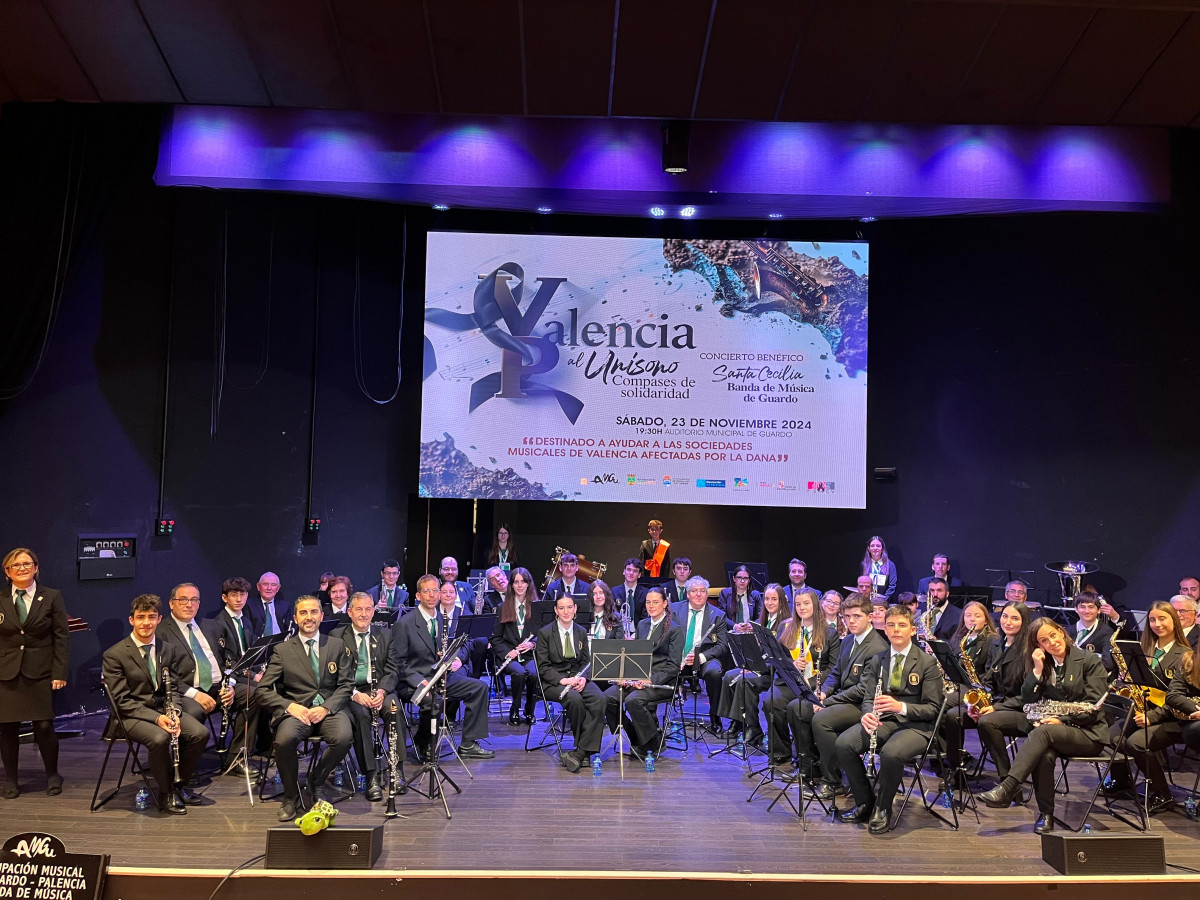 Concierto benefico santa cecilia guardo