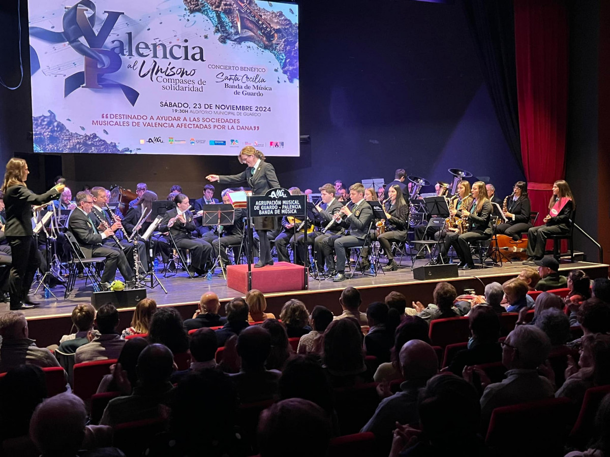Concierto benefico santa cecilia guardo