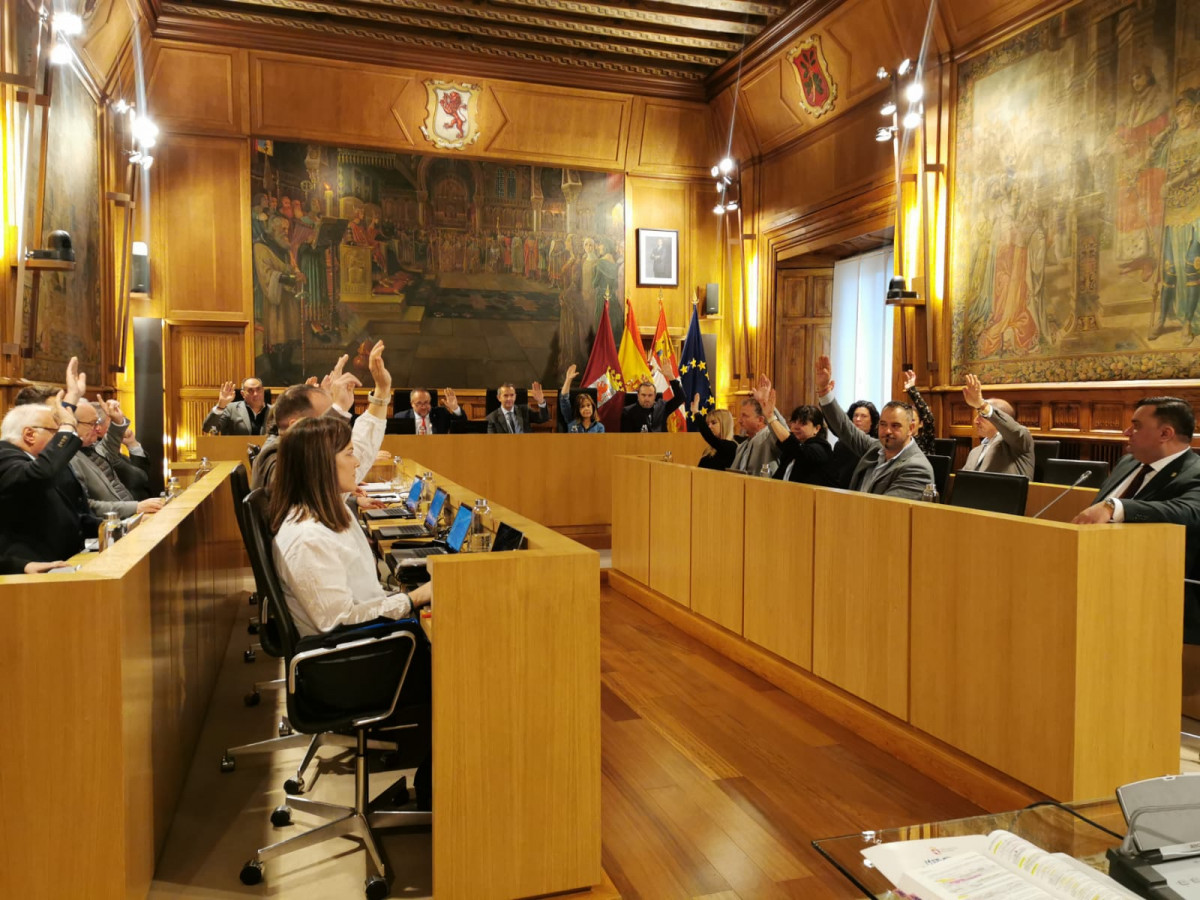 Pleno diputacion de leon