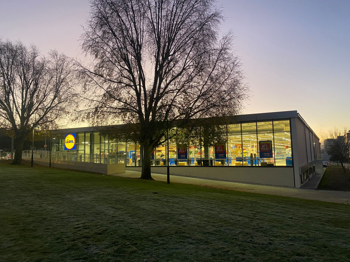 Foto   Nueva tienda Lidl en Leu00f3n