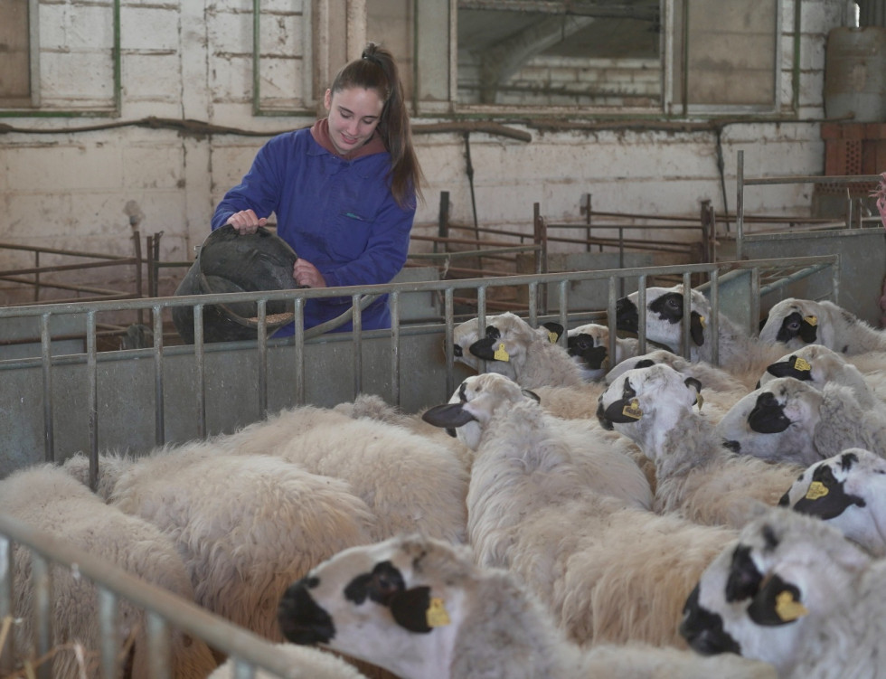 Mujer rural ganaderia jcyl