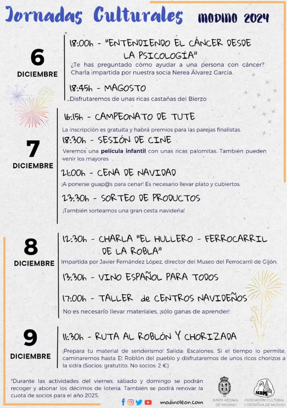 Actividades puente modino