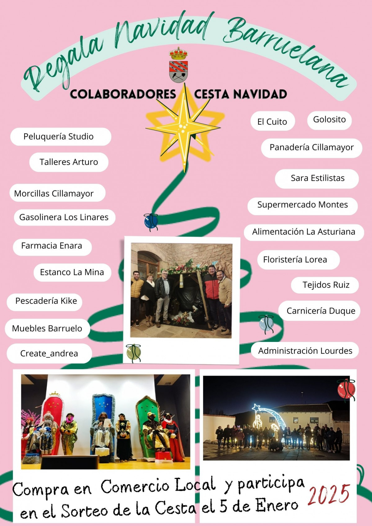 LISTADO COLABORADORES CESTA NAVIDAD