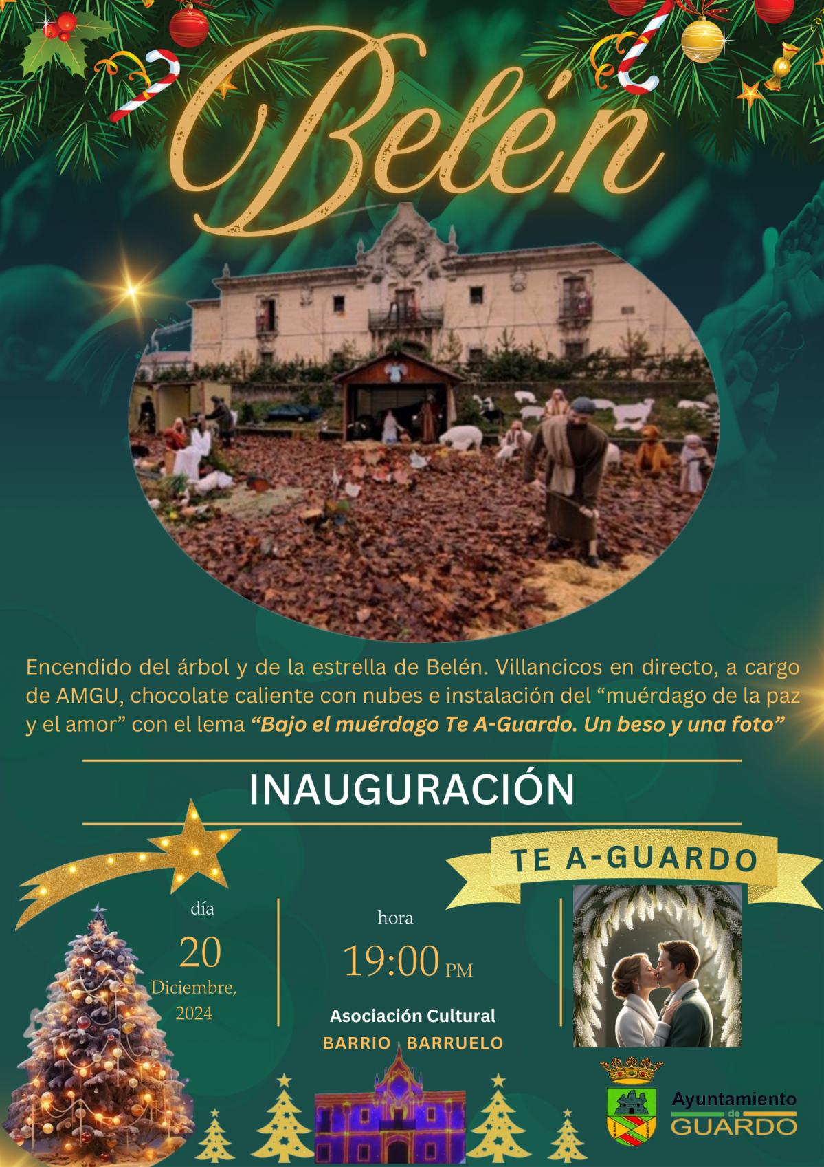 Cartel inauguracion belen articulado