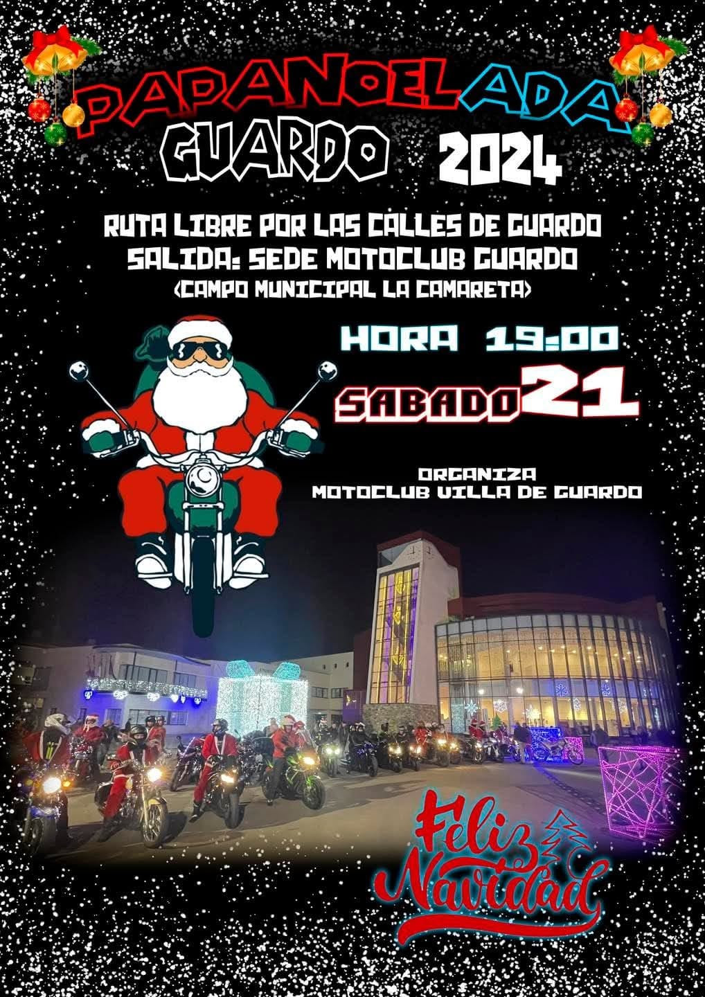 Cartel papanoelada 2024 guardo