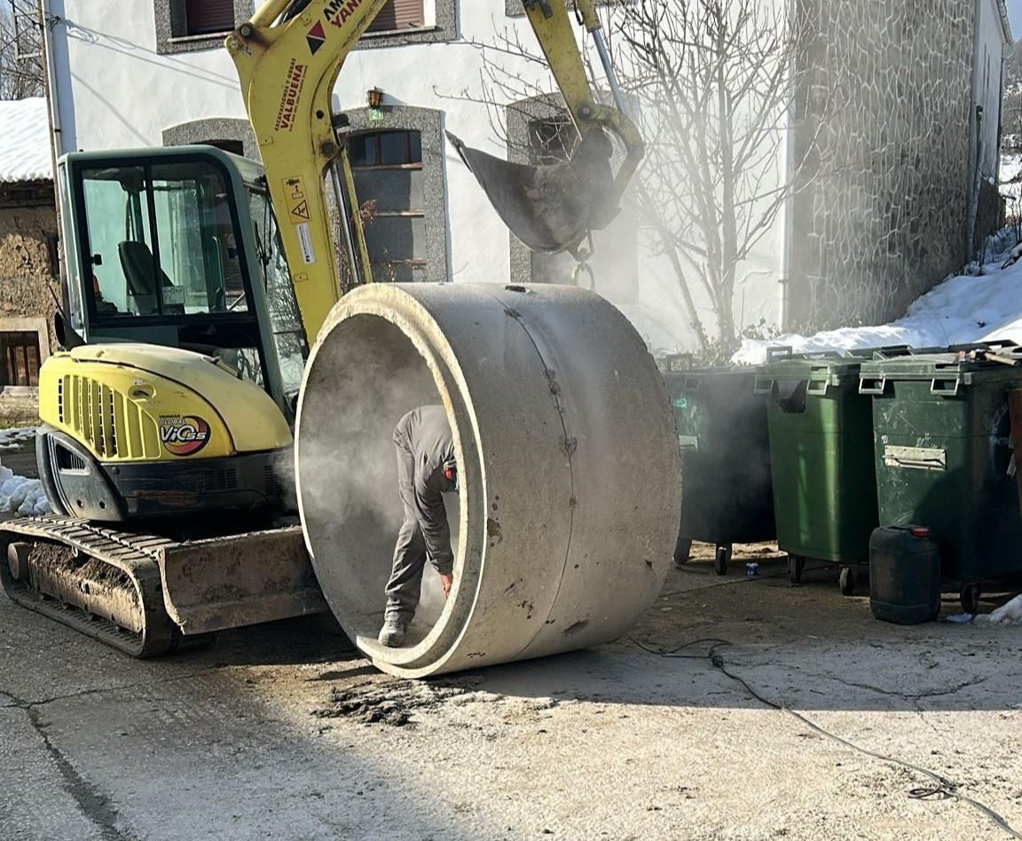 Obras saneamiento prioro