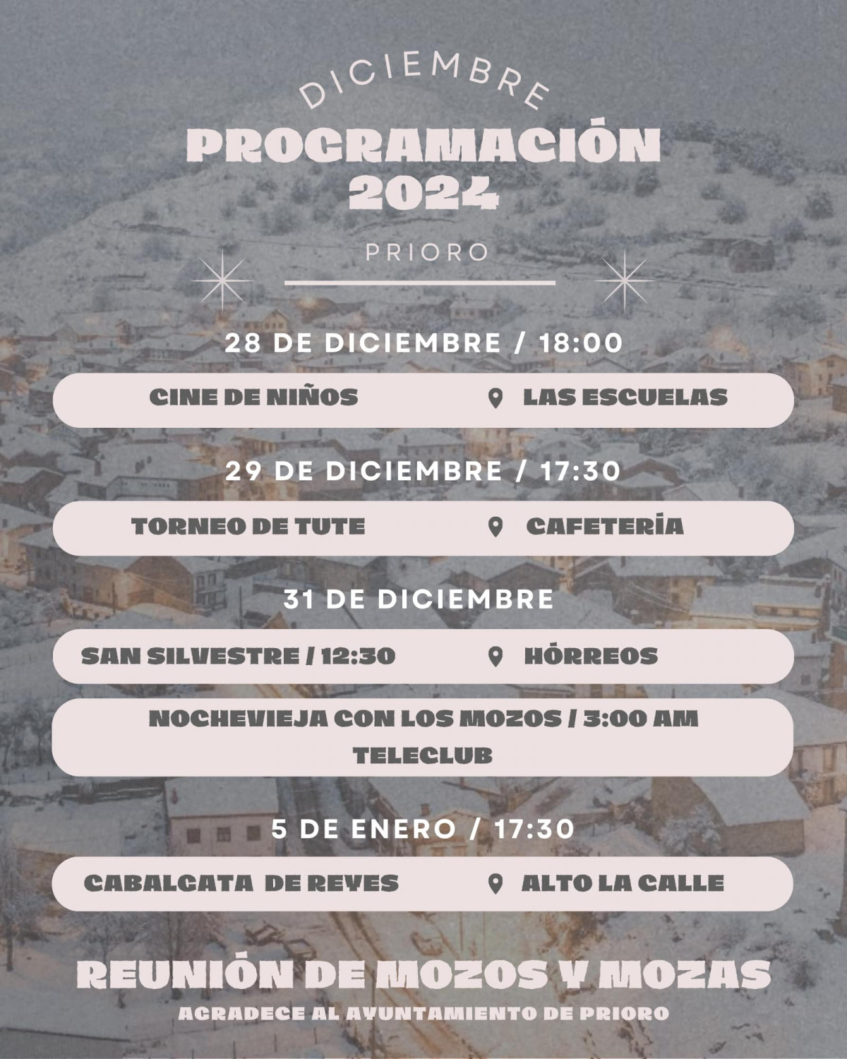 Programa navidad 2024 prioro