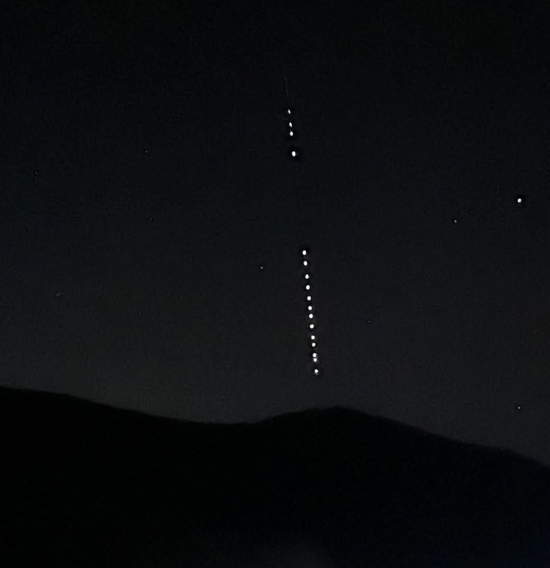 Satelites starlink elon musk valcobero   Estrella Anton
