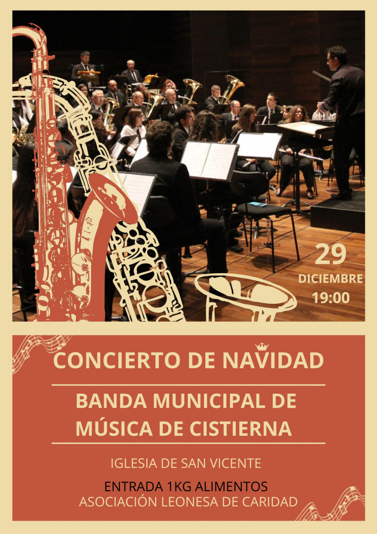 Cartel concierto lillo