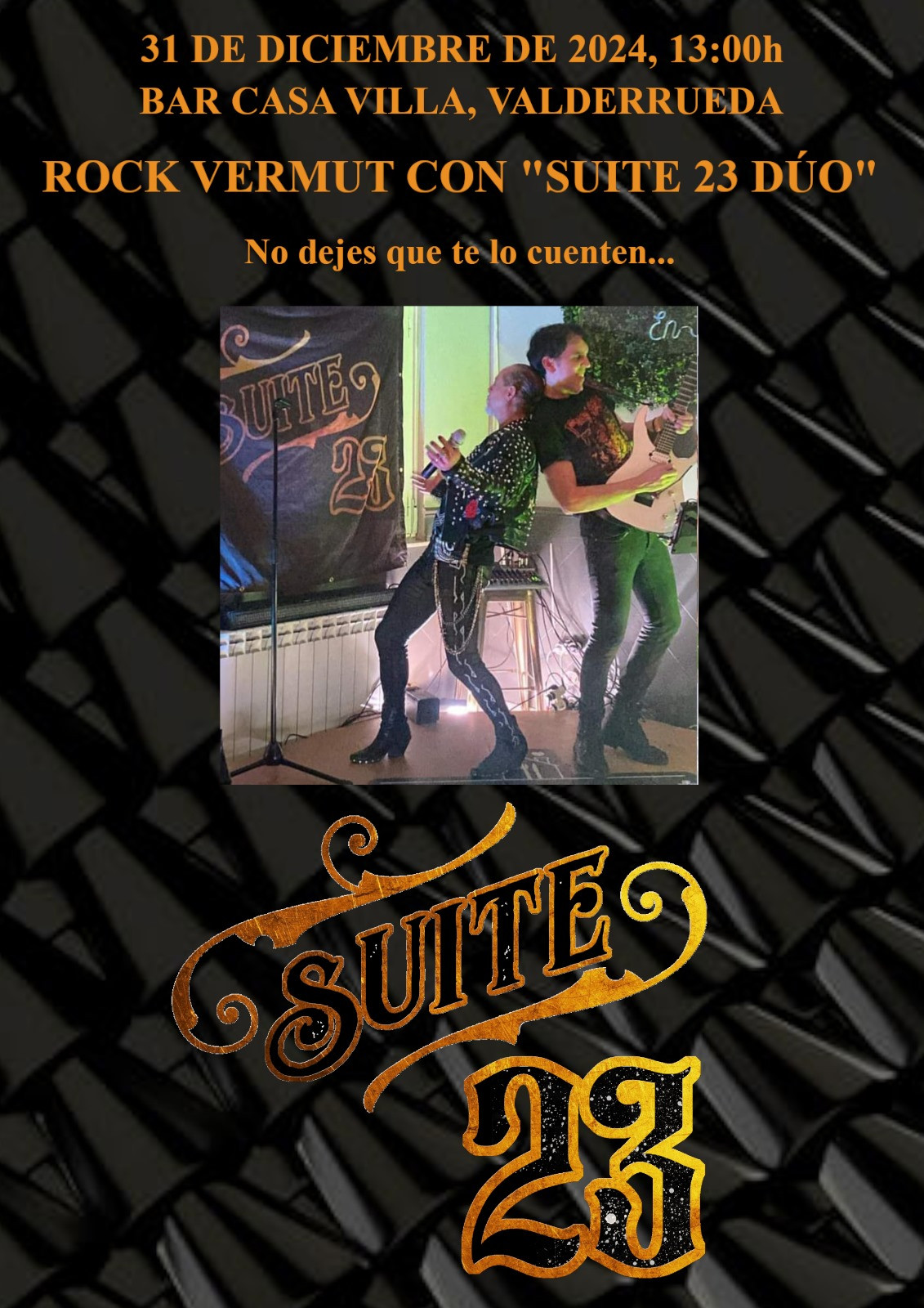 Cartel concierto nochevieja valderrueda