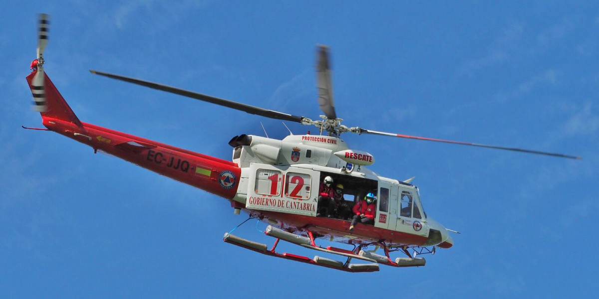 Helicoptero de rescate cantabria