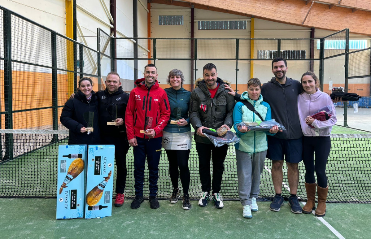 Maraton de padel navidad 2024 bou00f1ar