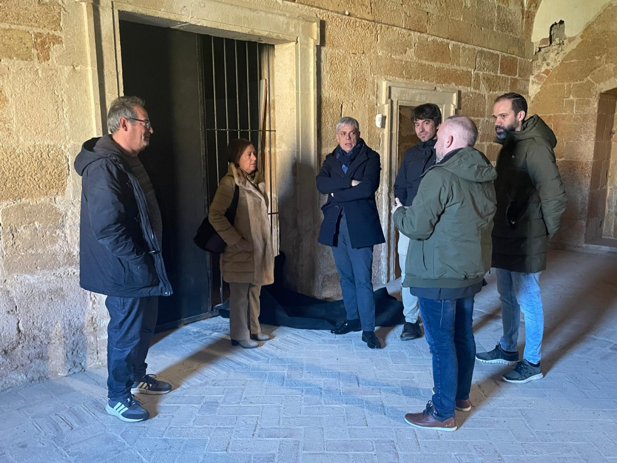 Visita delegado de la jcyl monasterio de sandoval
