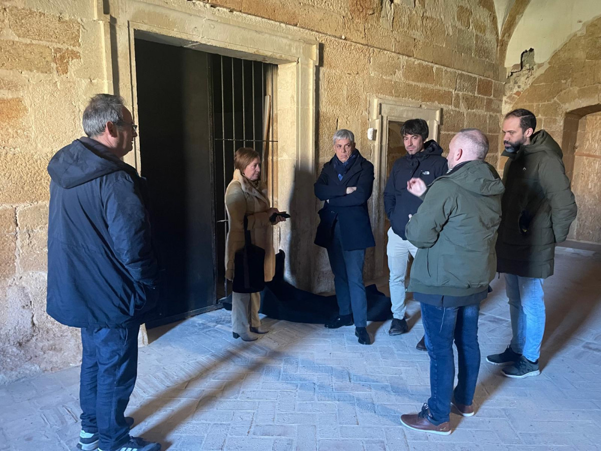 Visita delegado de la jcyl monasterio de sandoval (2)