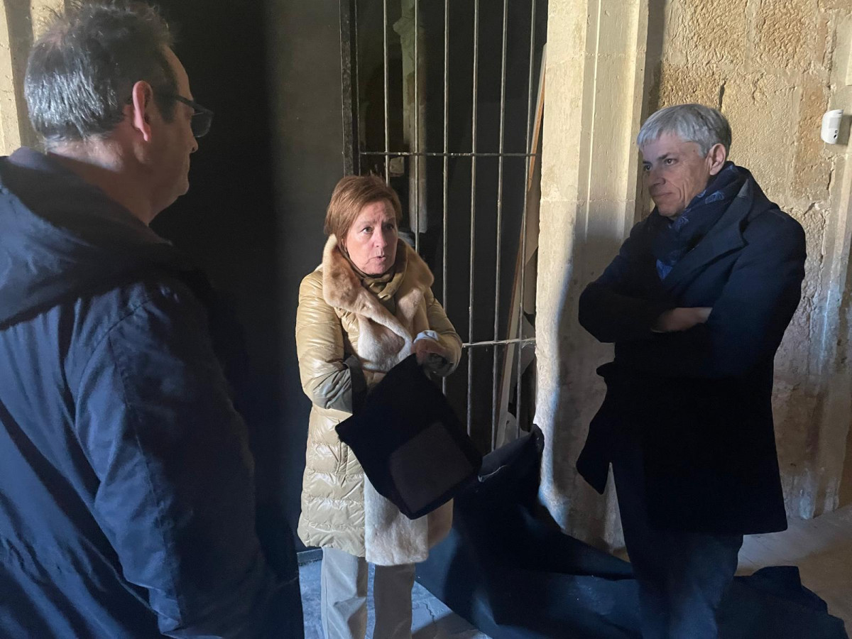 Visita delegado de la jcyl monasterio de sandoval (3)