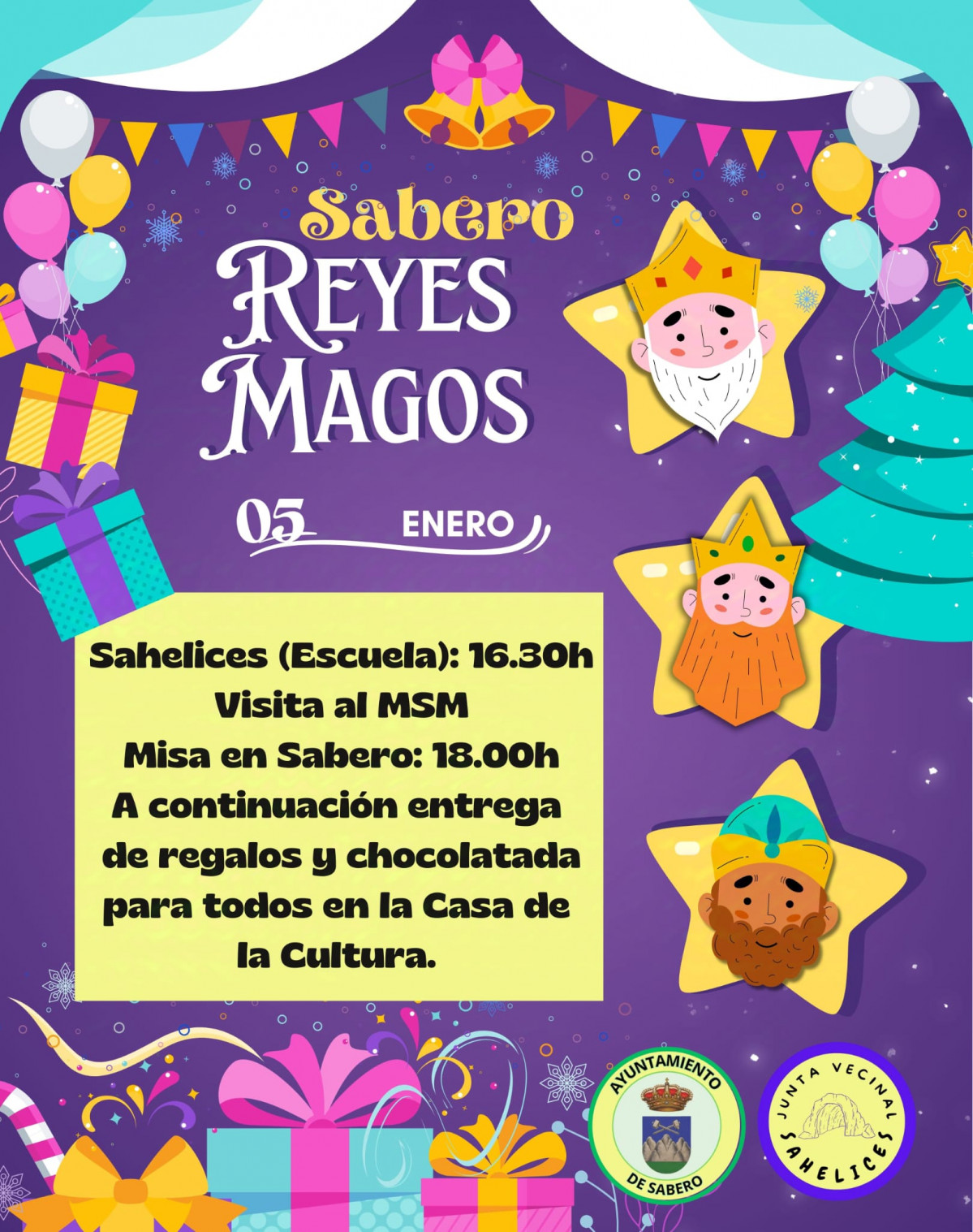 Cartel cabalgata sabero