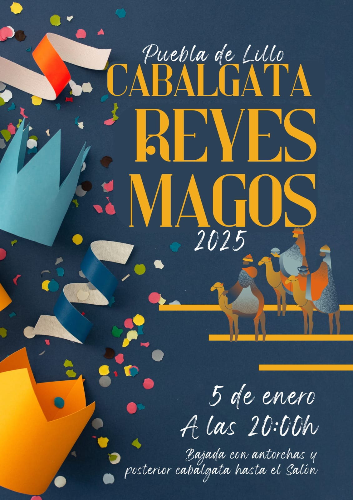 Cartel cabalgata lillo