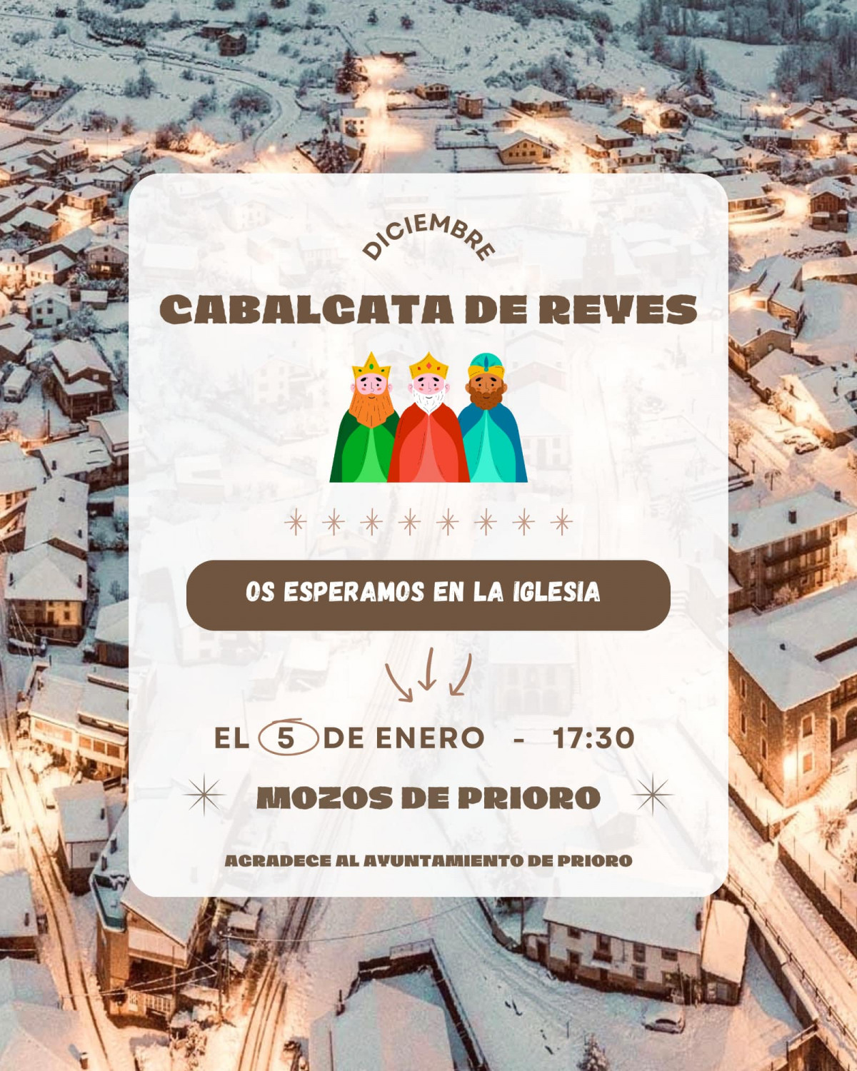 Cartel cabalgata prioro