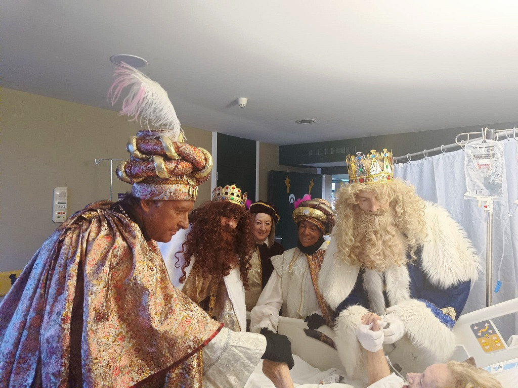 Reyes magos 2025 hospital de leon