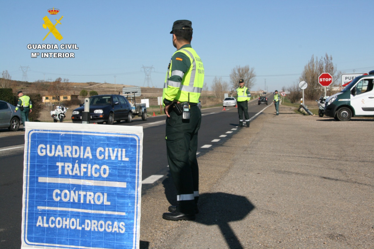 Control de trafico guardia civil