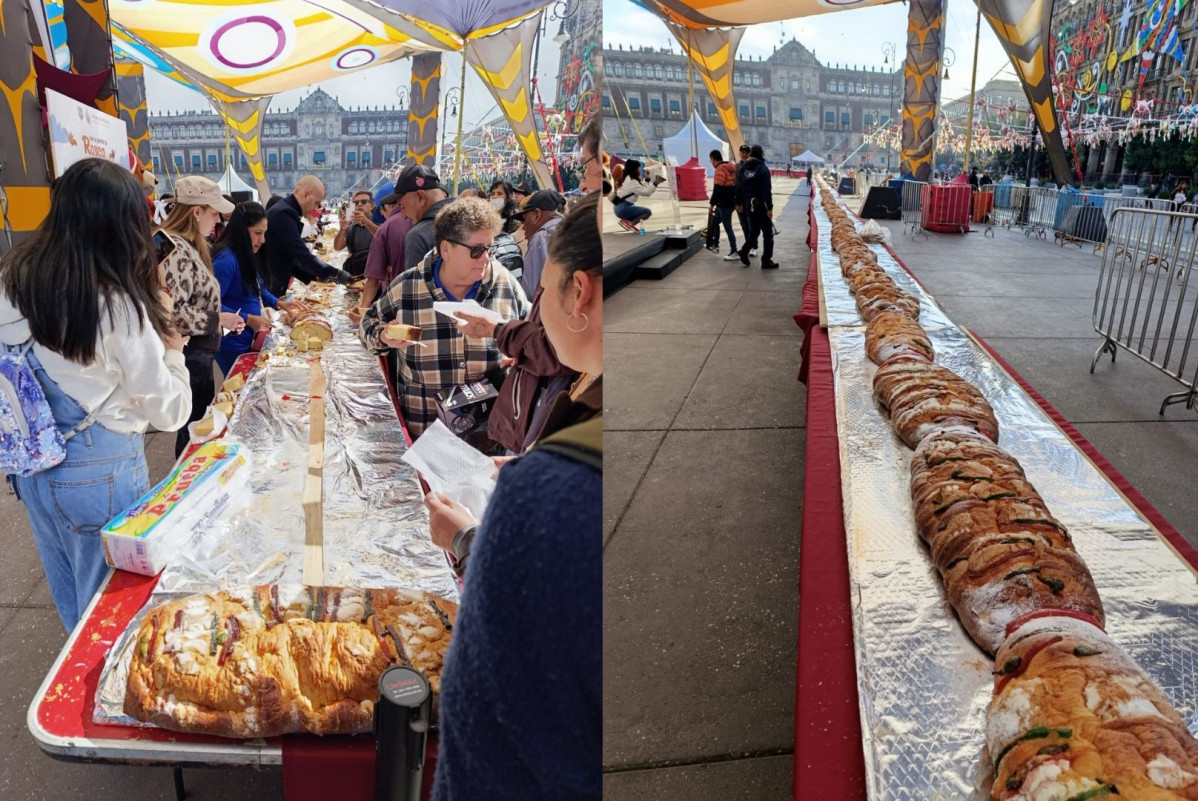 Roscon de reyes de leoneses en mexico