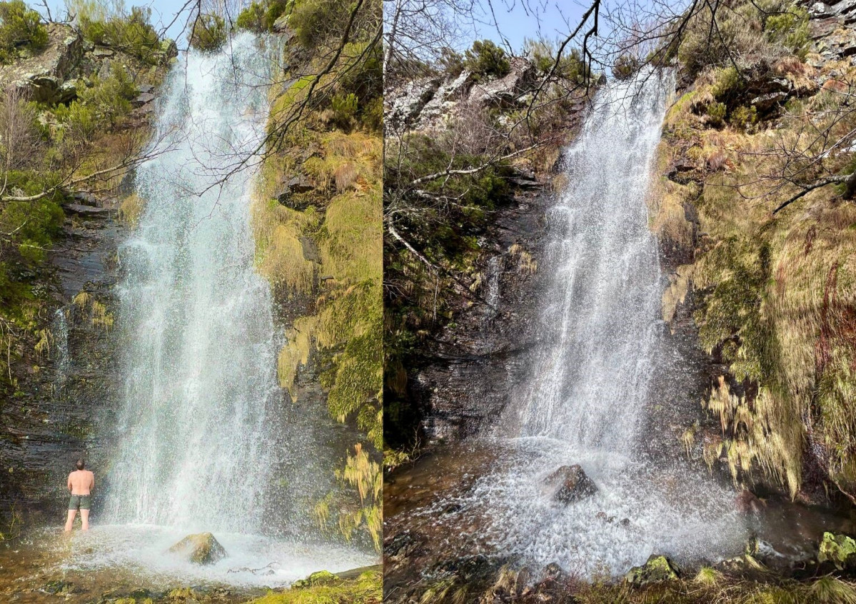 Javier fernandez cascada el salto riopinos vegarada