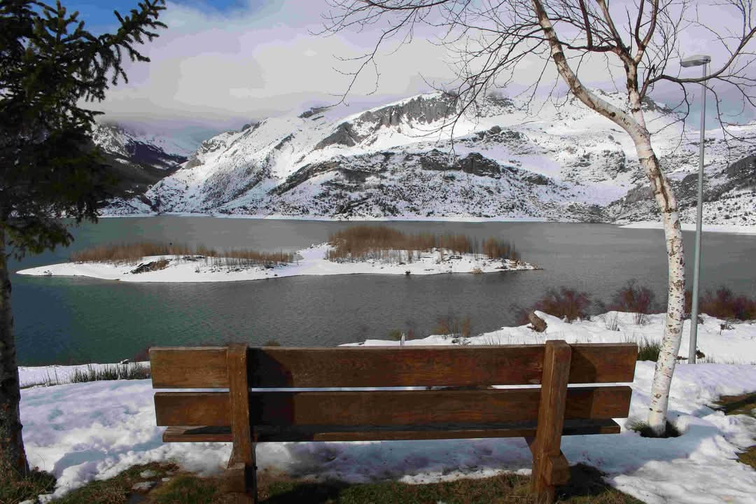 Embalse de riaño enero 2025 carlos alvarez 1