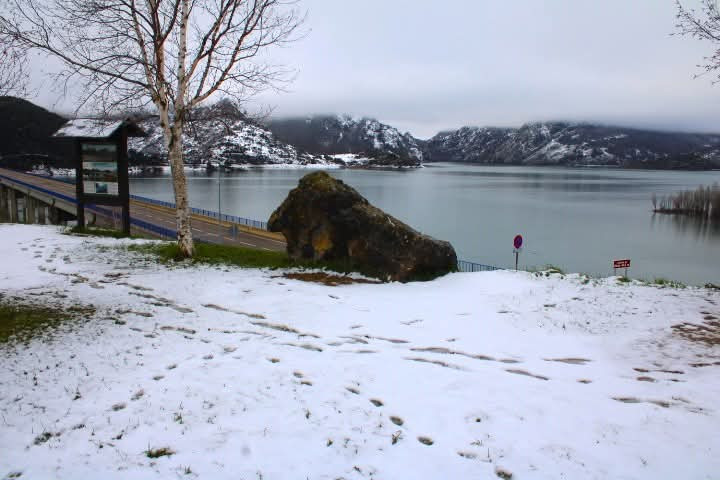 Embalse de riaño enero 2025 carlos alvarez 2