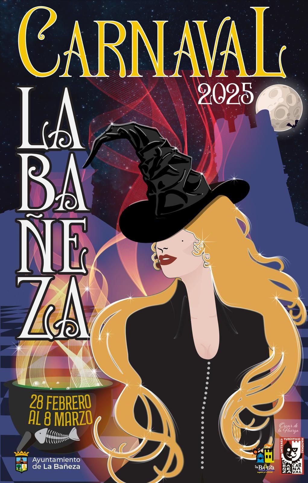 Cartel carnaval de la bau00f1eza 2025