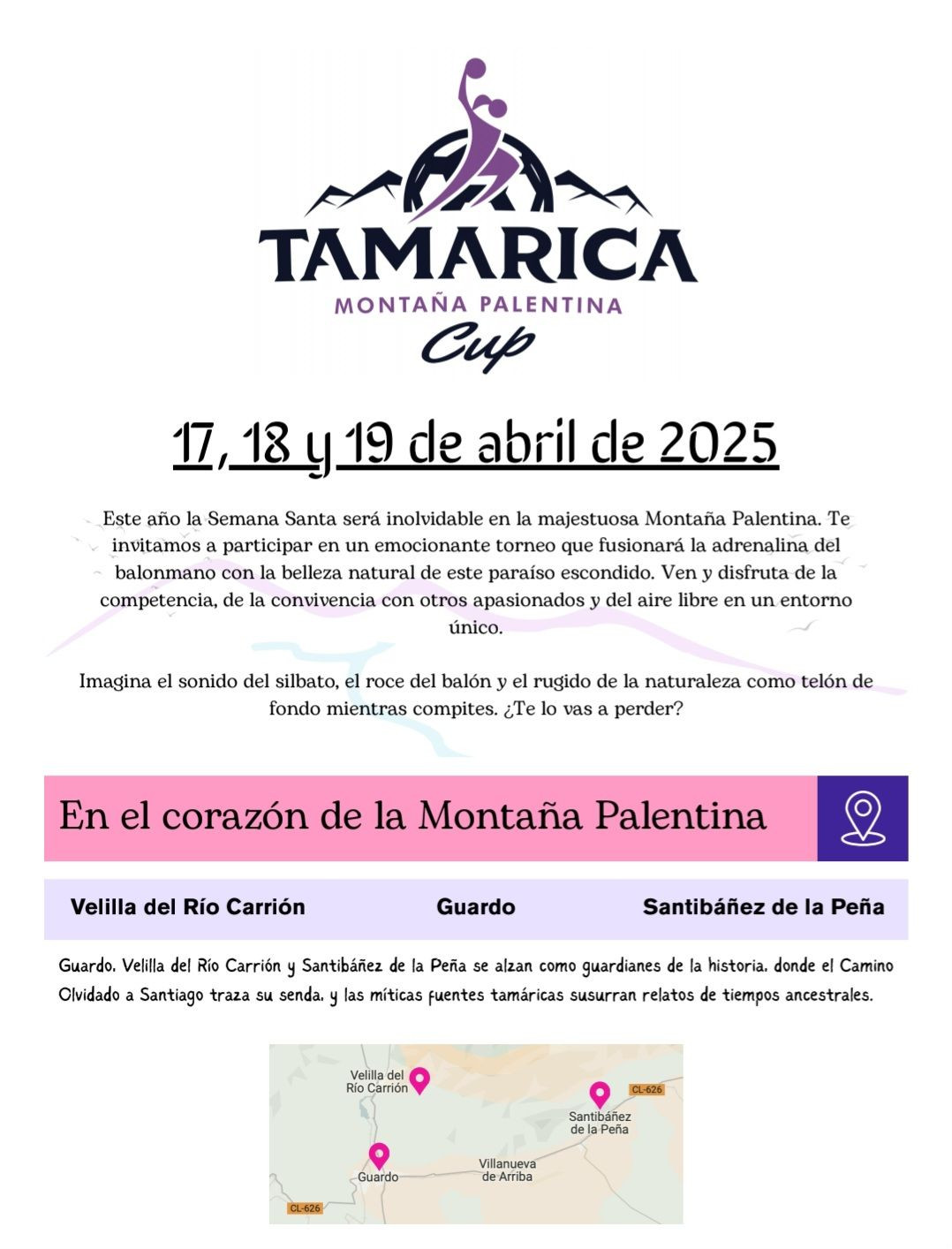 Tamarica cup torneo balonmano femenino montaña palentina