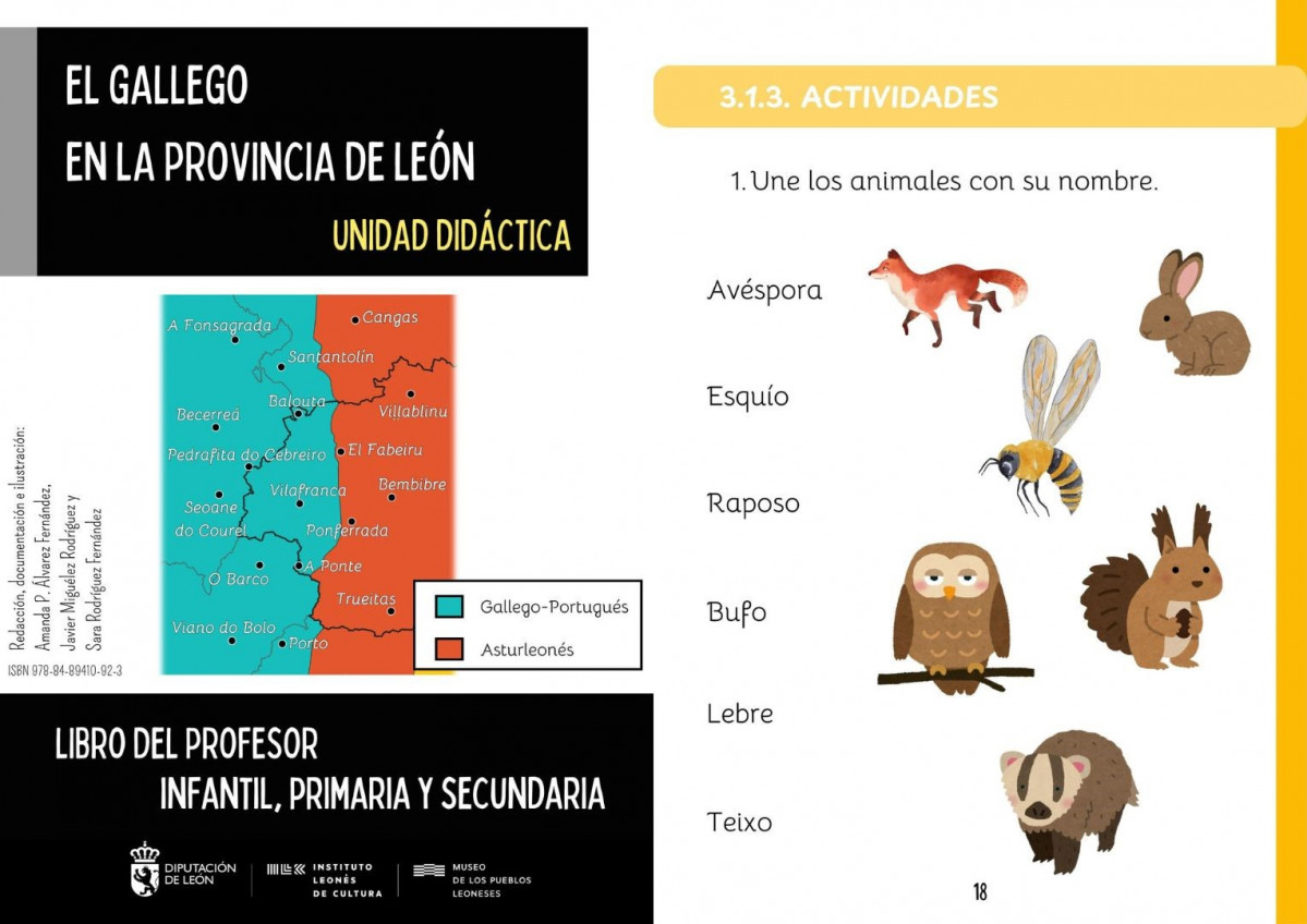 Unidades didacticas gallego el bierzo