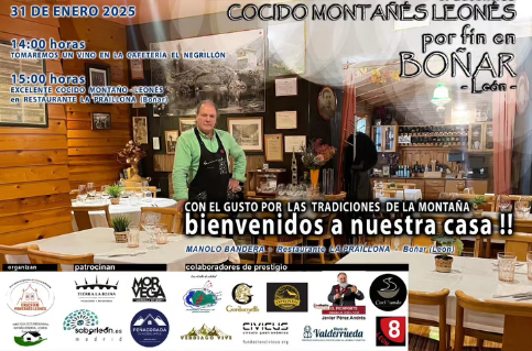 Cartel cocido la praillona