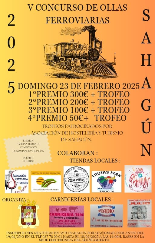 Cartel concurso ollas sahagun