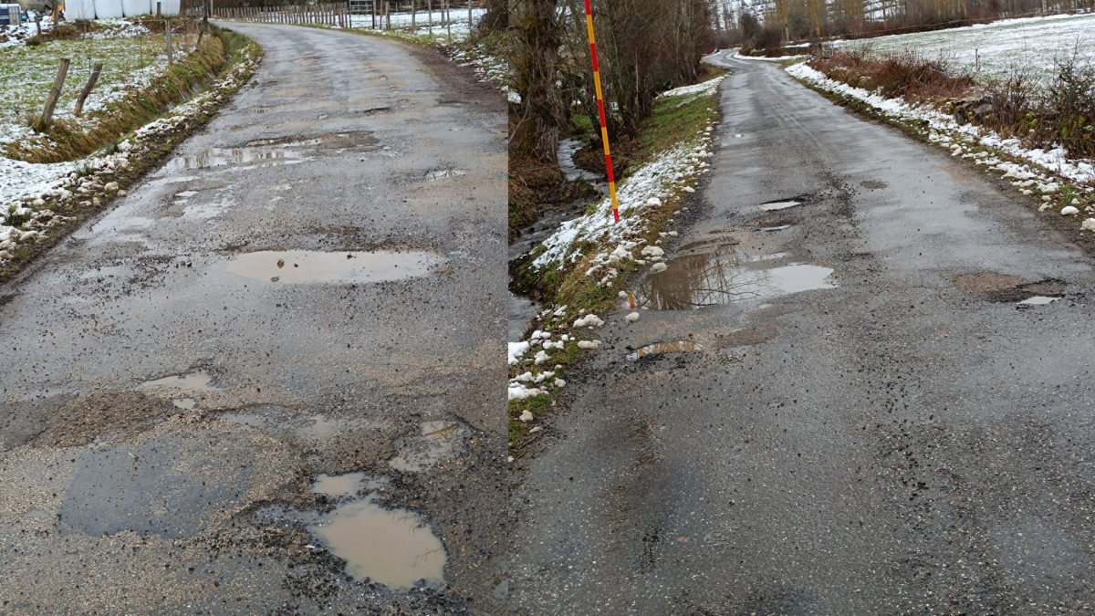 Carretera de reyero LE 3626