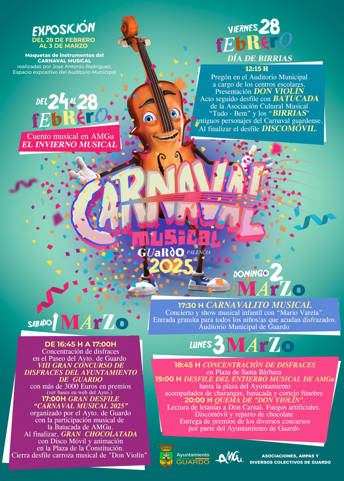 AMGu. Carnaval Musical (Cartel)
