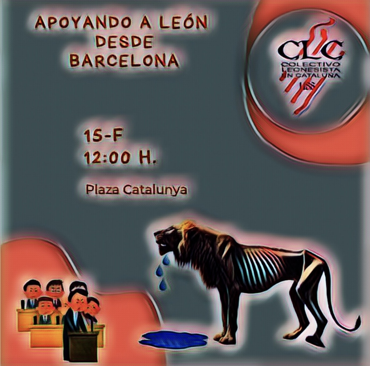 Manifestacion colectivo leonesista en cataluu00f1a barcelona (3)