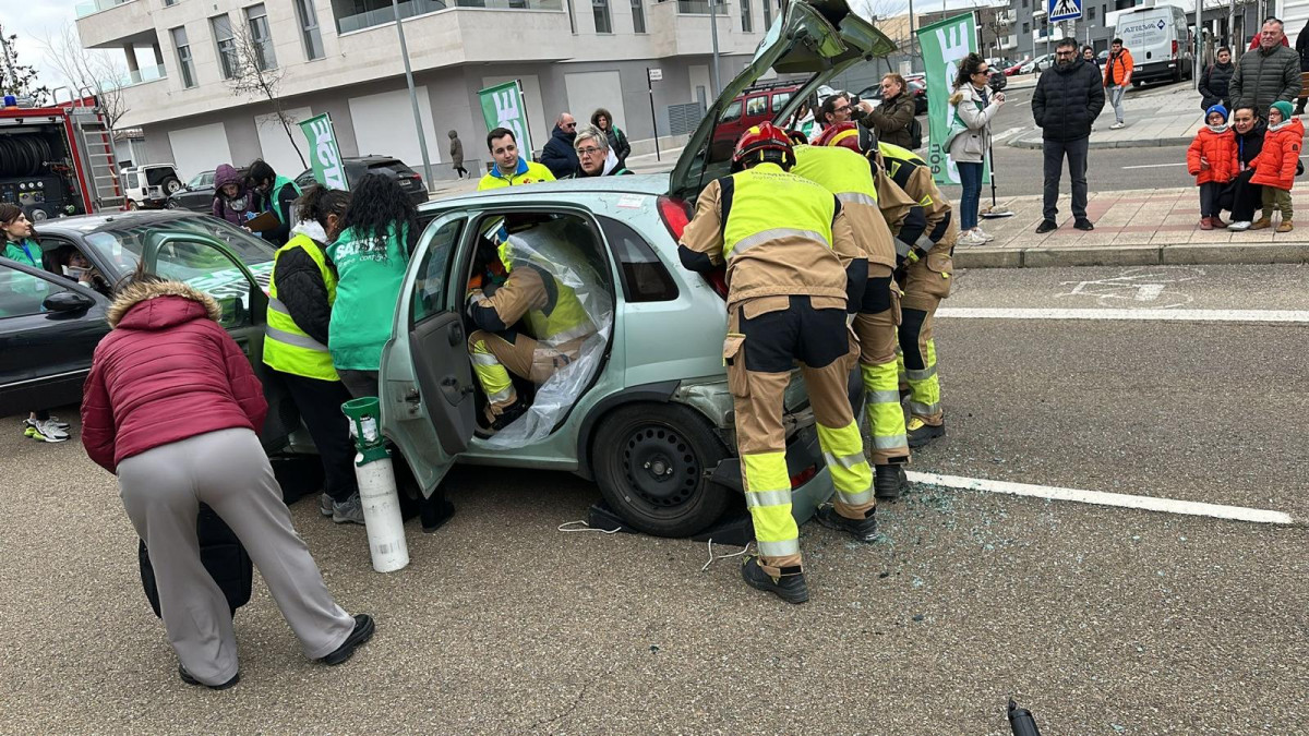 Simulacro accidente leon (3)