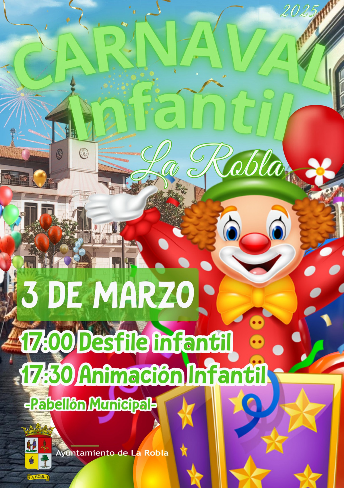 Cartel carnaval la robla 2025 (2)