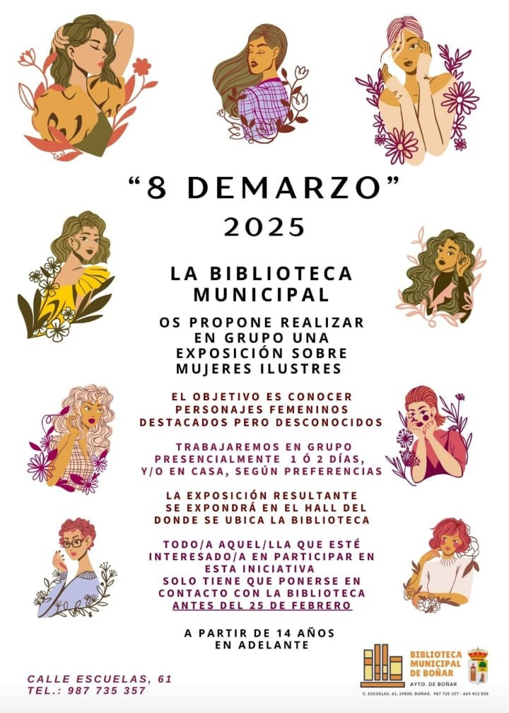Biblio bou00f1ar 8 marzo