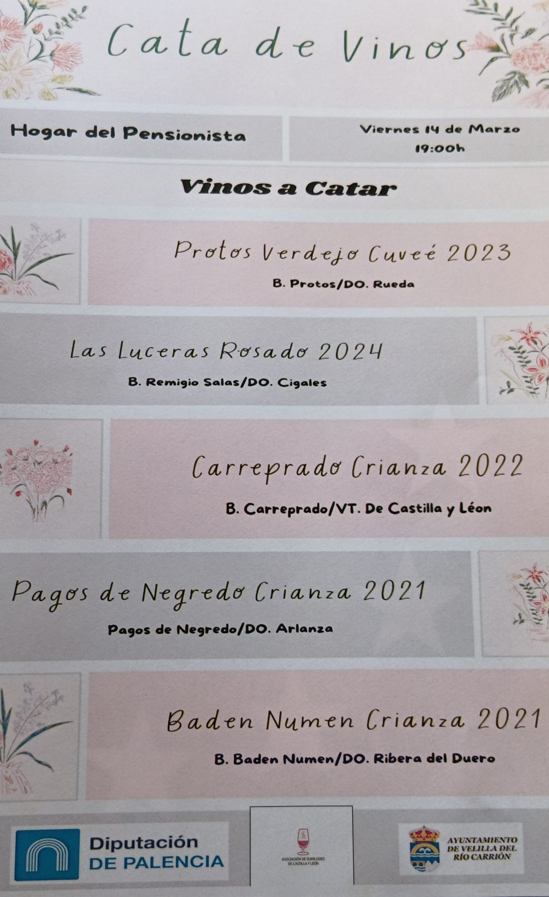 Cartel taller cata